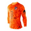 Officiële Voetbalshirt + Korte Broek Doelman Atlético Madrid Vierde 2024-25 Lange Mouw - Kids